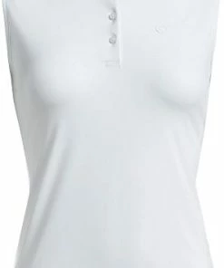 G/Fore Women's Pleated Collar Sleeveless Golf Shirts