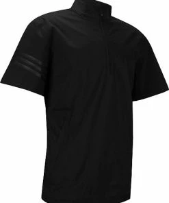Adidas Provisional Short Sleeve Half-Zip Golf Rain Jackets