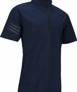 Adidas Provisional Short Sleeve Half-Zip Golf Rain Jackets -Cheap Accessories Store GD1984 Z