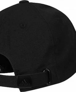 Adidas Women's Coat Of Arms Adjustable Golf Hats - ON SALE -Cheap Accessories Store GV2377 bk