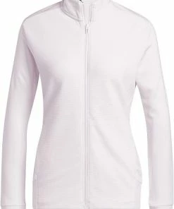 Adidas Women's Textured Full-Zip Golf Jackets - Previous Season Style - ON SALE 8 Adidas Women's Textured Full-Zip Golf Jackets - Previous Season Style - ON SALE -Cheap Accessories Store HA3382 1 APPAREL Photography Front View transparent