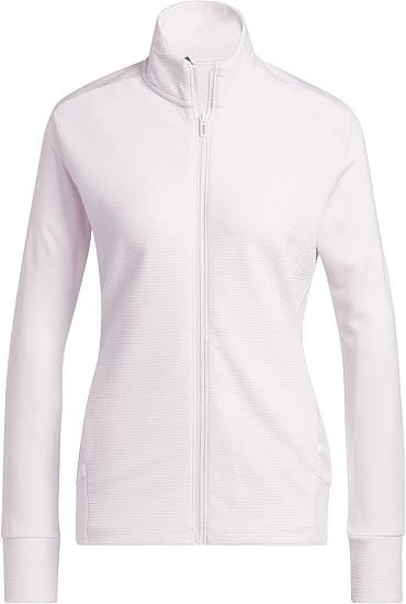 Adidas Women's Textured Full-Zip Golf Jackets - Previous Season Style - ON SALE 3 Adidas Women's Textured Full-Zip Golf Jackets - Previous Season Style - ON SALE - Image 3