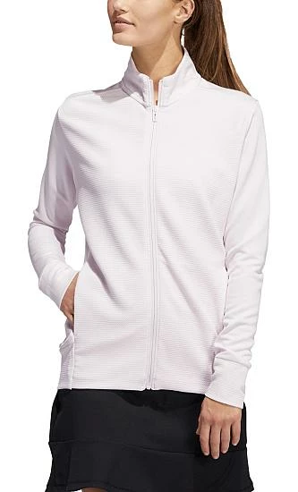 Adidas Women's Textured Full-Zip Golf Jackets - Previous Season Style - ON SALE 1 Adidas Women's Textured Full-Zip Golf Jackets - Previous Season Style - ON SALE