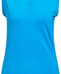 Adidas Women's Ultimate 365 Solid Sleeveless Golf Shirts -Cheap Accessories Store HA6045 1 APPAREL Photography Front View transparent