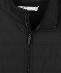 Criquet Hybrid Puffer Full-Zip Golf Jackets -Cheap Accessories Store HPJ27 BL mat