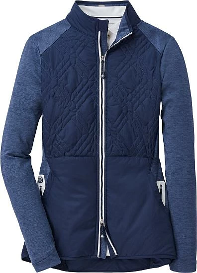 Peter Millar Women's Madeline Hybrid Full-Zip Golf Jackets 4 Peter Millar Women's Madeline Hybrid Full-Zip Golf Jackets - Image 4