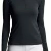 Peter Millar Women's Perth Raglan-Sleeve Quarter-Zip Golf Pullovers