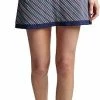 Peter Millar Women's Metallic Stripe Sally Trim Golf Skorts