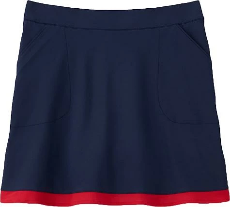 Peter Millar Women's Sally Trim Golf Skorts - Navy 4 Peter Millar Women's Sally Trim Golf Skorts - Navy - Image 4