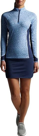 Peter Millar Women's Lightweight Sun Comfort Golf Base Layers - Blue Transfusions 3 Peter Millar Women's Lightweight Sun Comfort Golf Base Layers - Blue Transfusions - Image 3