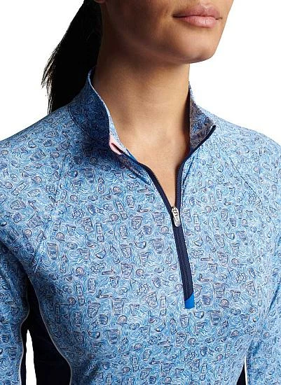 Peter Millar Women's Lightweight Sun Comfort Golf Base Layers - Blue Transfusions 5 Peter Millar Women's Lightweight Sun Comfort Golf Base Layers - Blue Transfusions - Image 5