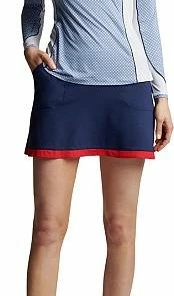 Peter Millar Women's Lightweight Sun Comfort Golf Base Layers - Cottage Blue Bullseye -Cheap Accessories Store LF22EK07 CBBN ALT A