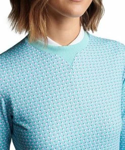 Peter Millar Women's Birdie Sport Golf Pullovers - Spritz Royalye 9 Peter Millar Women's Birdie Sport Golf Pullovers - Spritz Royalye -Cheap Accessories Store LF22EK44 SPRZR ALT Z