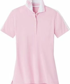 Peter Millar Women's Hicks Stripe Collar Sport Mesh Golf Shirts 7 Peter Millar Women's Hicks Stripe Collar Sport Mesh Golf Shirts -Cheap Accessories Store LF22EK66 PPW