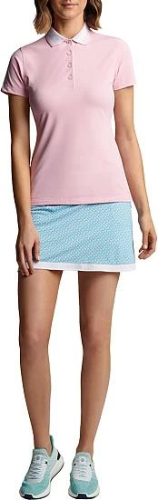 Peter Millar Women's Hicks Stripe Collar Sport Mesh Golf Shirts 3 Peter Millar Women's Hicks Stripe Collar Sport Mesh Golf Shirts - Image 3