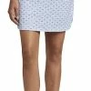 Peter Millar Women's Performance Alice Petal Hem Mosaic Golf Skorts