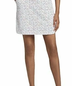 Peter Millar Women's Performance Alice Petal Hem Mid Century Golf Skorts