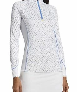 Peter Millar Women's Lightweight Sun Pop Clink Comfort Golf Base Layers