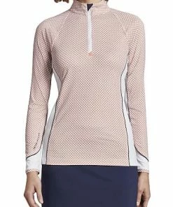 Peter Millar Women's Lightweight Sun Checkerboard Comfort Golf Base Layers