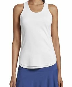 Peter Millar Women's Billie Double Layer Tanks -Cheap Accessories Store LS22EK101 WHT ALT A CF