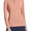 Peter Millar Women's Evelyn Quarter-Zip Golf Pullovers