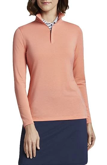 Peter Millar Women's Evelyn Quarter-Zip Golf Pullovers 1 Peter Millar Women's Evelyn Quarter-Zip Golf Pullovers
