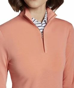 Peter Millar Women's Evelyn Quarter-Zip Golf Pullovers 9 Peter Millar Women's Evelyn Quarter-Zip Golf Pullovers -Cheap Accessories Store LS22EK14 SAFF ALT Z