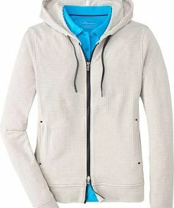 Peter Millar Women's Performance Apollo French Terry Full-Zip Casual Hoodies 9 Peter Millar Women's Performance Apollo French Terry Full-Zip Casual Hoodies -Cheap Accessories Store LS22EK19 HAZE