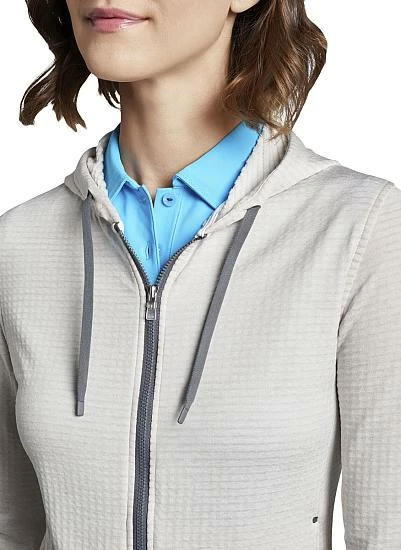 Peter Millar Women's Performance Apollo French Terry Full-Zip Casual Hoodies 5 Peter Millar Women's Performance Apollo French Terry Full-Zip Casual Hoodies - Image 5