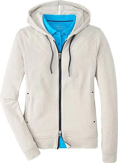 Peter Millar Women's Performance Apollo French Terry Full-Zip Casual Hoodies 4 Peter Millar Women's Performance Apollo French Terry Full-Zip Casual Hoodies - Image 4