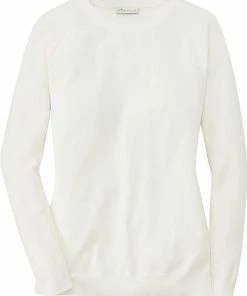 Peter Millar Women's Sport Hill Crew Golf Sweaters -Cheap Accessories Store LS22ES12 WHT
