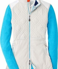 Peter Millar Women's Lizzie Hybrid Quilted Full-Zip Golf Vests 9 Peter Millar Women's Lizzie Hybrid Quilted Full-Zip Golf Vests -Cheap Accessories Store LS22EZ07 HZWH