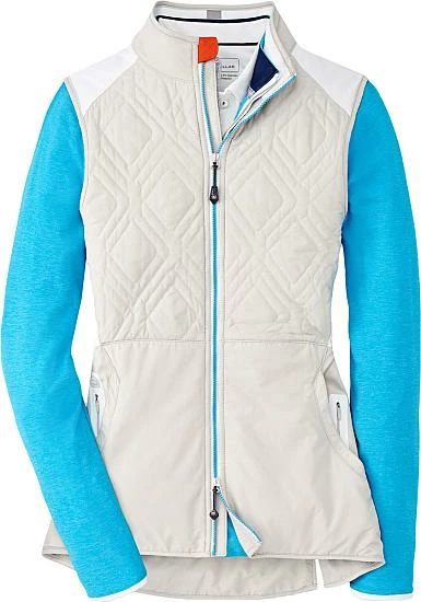 Peter Millar Women's Lizzie Hybrid Quilted Full-Zip Golf Vests 4 Peter Millar Women's Lizzie Hybrid Quilted Full-Zip Golf Vests - Image 4