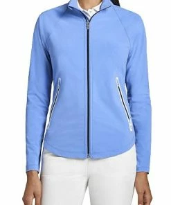 Peter Millar Women's Jameson Flex Adapt Full-Zip Golf Jackets