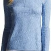 Peter Millar Women's Lightweight Sun Golf Base Layers - Blue Necessities