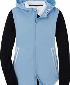 Peter Millar Women's Jameson Flex Adapt Hooded Full-Zip Golf Vests -Cheap Accessories Store LS23EZ14 CHABL