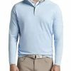 Peter Millar Crown Crafted Stealth Performance Quarter-Zip Golf Pullovers - Tour Fit