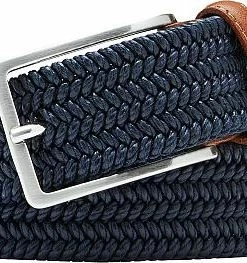 Peter Millar Waxed Braided Golf Belts -Cheap Accessories Store ME0A14 NAV
