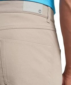 Peter Millar Eb66 Performance 5-Pocket Golf Pants -Cheap Accessories Store ME0EB66FB KHK life4