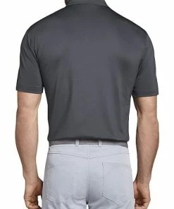 Peter Millar Solid Performance Knit Collar Golf Shirts 9 Peter Millar Solid Performance Knit Collar Golf Shirts -Cheap Accessories Store ME0EK01 IRON ALT B CF