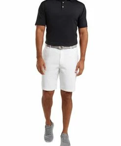 Peter Millar Solid Stretch Jersey Golf Shirts -Cheap Accessories Store ME0EK01S BLK lifetsyle