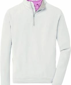 Peter Millar Perth Stretch Loop Terry Quarter-Zip Golf Pullovers -Cheap Accessories Store ME0EK40 BRI life5 3