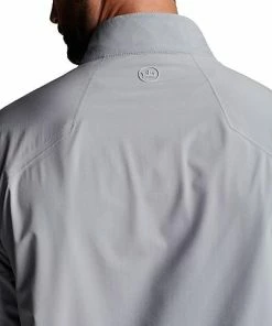 Peter Millar Shield Half-Zip Golf Rain Pullovers -Cheap Accessories Store ME0EZ01 GALE ALT Z