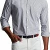Peter Millar Hanford Performance Twill Sport Woven Button-Downs