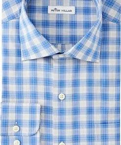 Peter Millar Crown Ease Gregory Sport Woven Button-Downs
