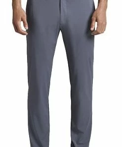Peter Millar Crown Crafted Stealth Performance Stretch Flat Front Golf Pants - Tour Fit -Cheap Accessories Store MF21EB500FB STE life2