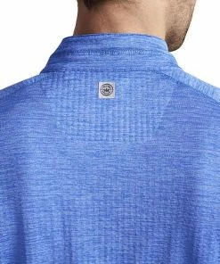 Peter Millar Maven Performance Quarter-Zip Casual Pullovers -Cheap Accessories Store MF21EK340 TRBLU ALT Z