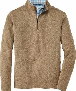Peter Millar Crown Sweater Fleece Quarter-Zip Golf Pullovers 9 Peter Millar Crown Sweater Fleece Quarter-Zip Golf Pullovers -Cheap Accessories Store MF21K60 KHA