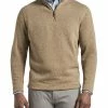 Peter Millar Crown Sweater Fleece Quarter-Zip Golf Pullovers