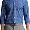 Peter Millar Tadley Performance Twill Sport Woven Button-Downs